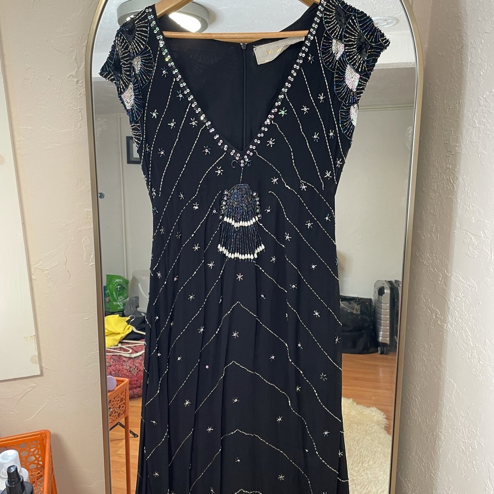Jen’s Pirate Booty Beaded Midi Dress